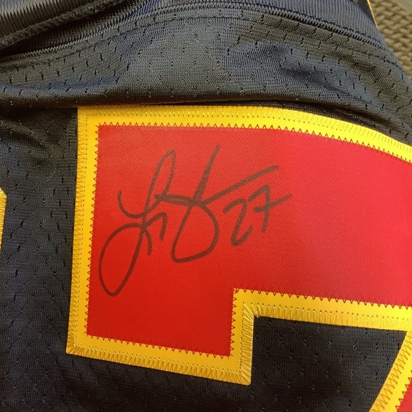 Signed Reebok Players Larry Johnson #27 Kansas City Chiefs Jersey 2XL NEW w/Tag - Picture 8 of 13